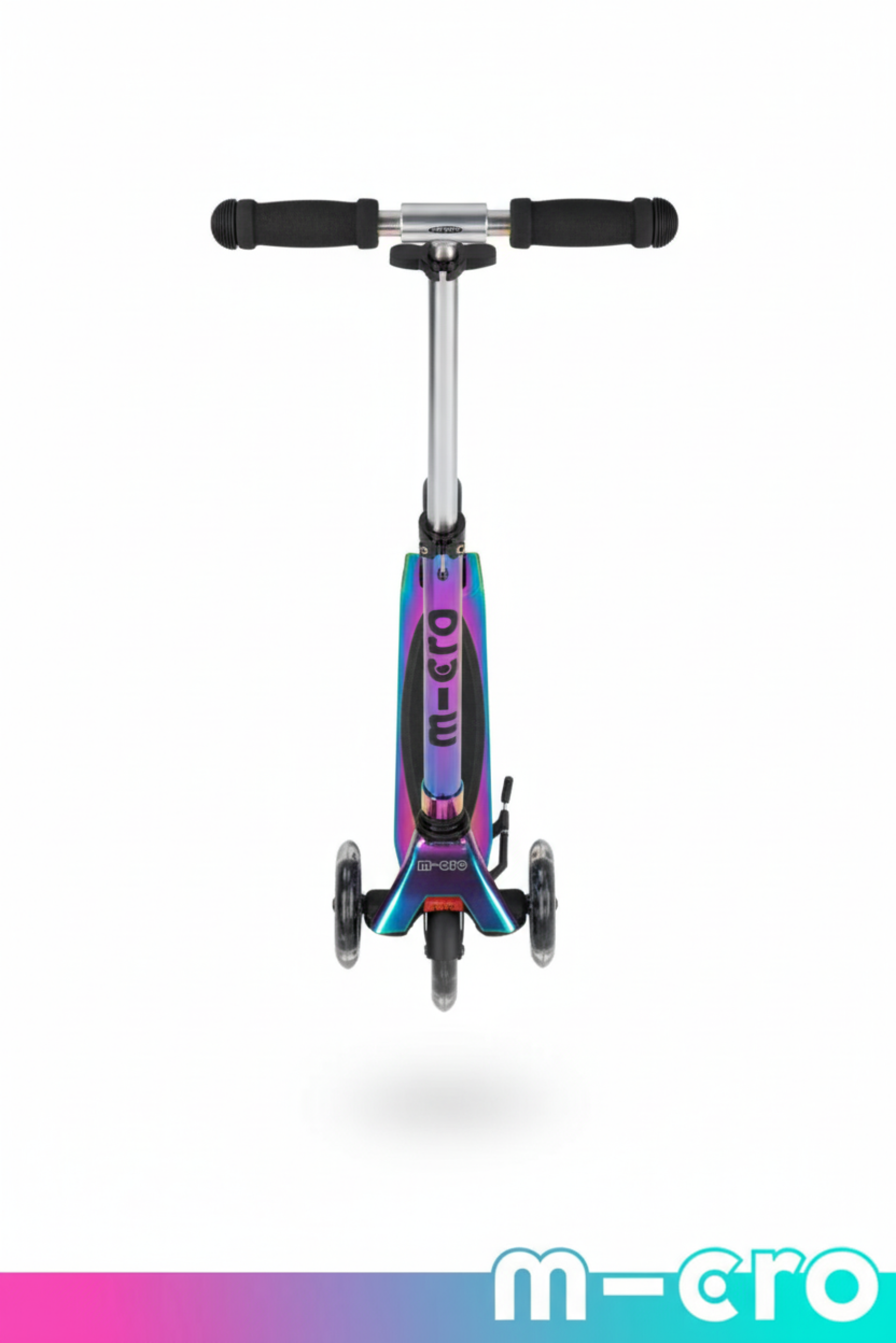 Micro Sprite LED Light-Up 2-Wheel Scooter - Foldable Adjustable for Ages 5+