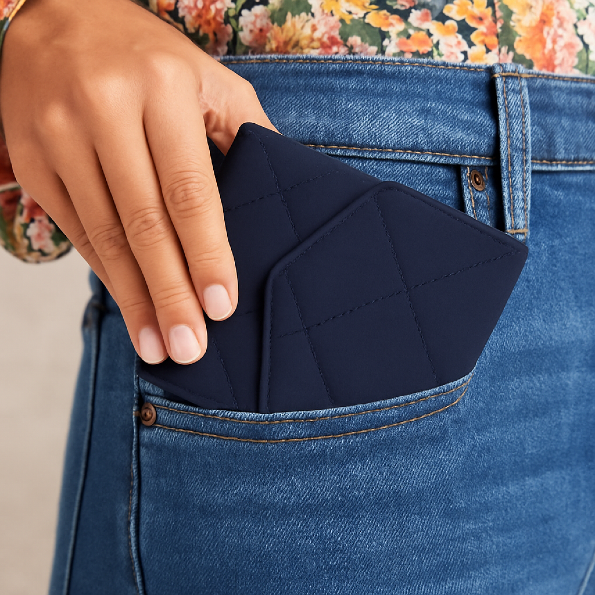 Vera Bradley Ultralight RFID Mini Tri-Fold Wallet