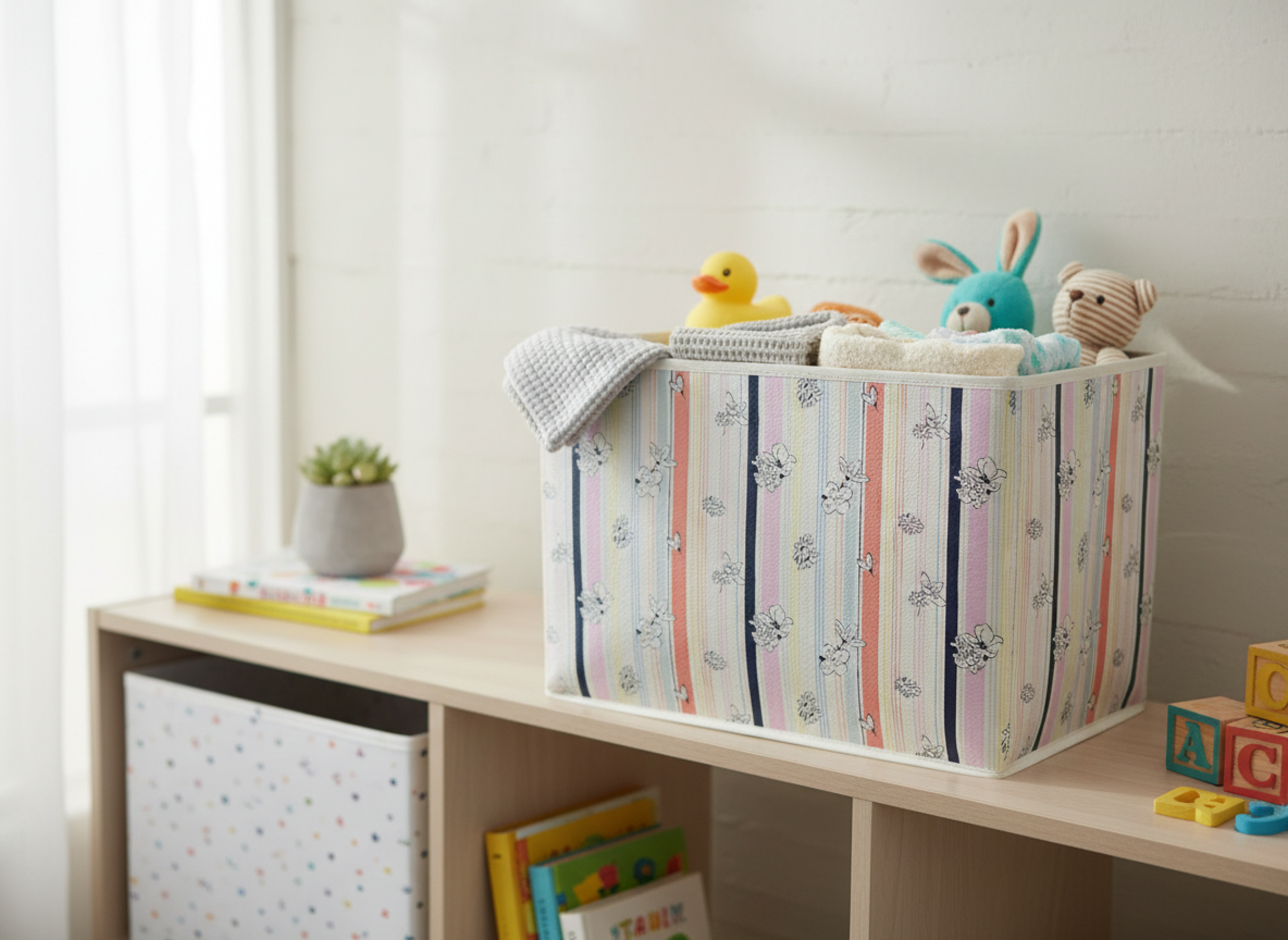 Vera Bradley Large Storage Bin Set