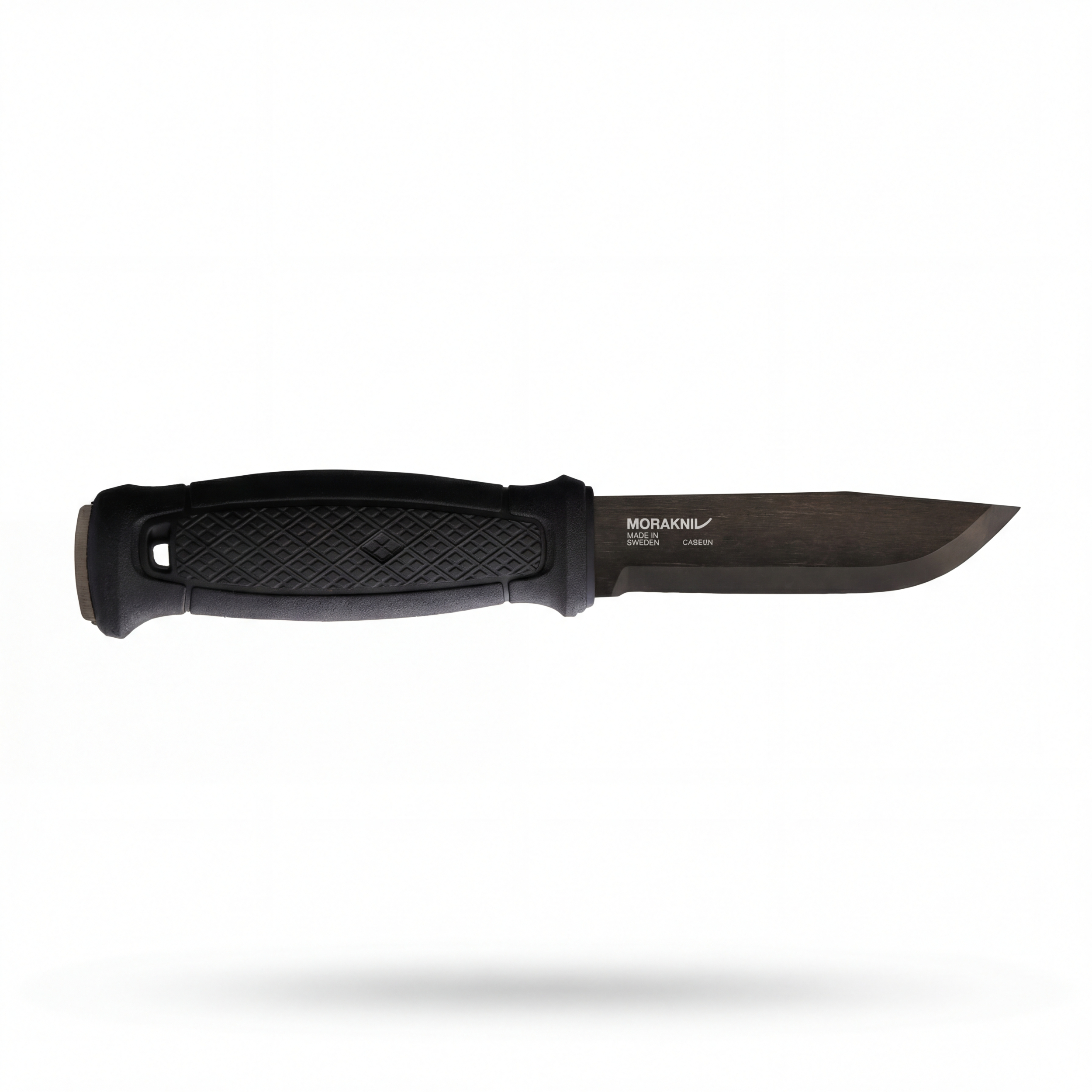 Morakniv Garberg Fixed Blade Knife 4.3 Inch Black Carbon Steel Full Tang Outd...