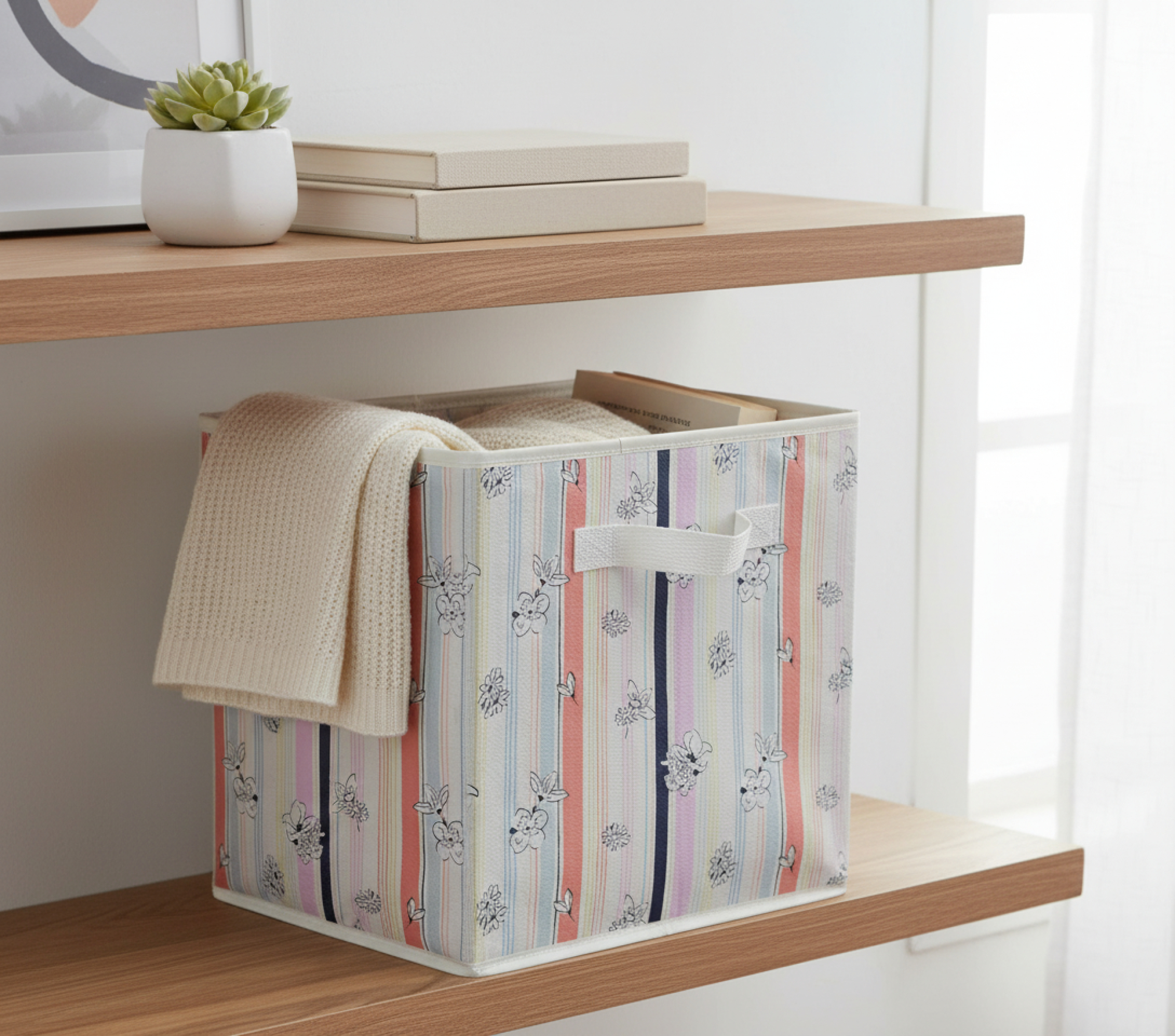 Vera Bradley Large Storage Bin Set