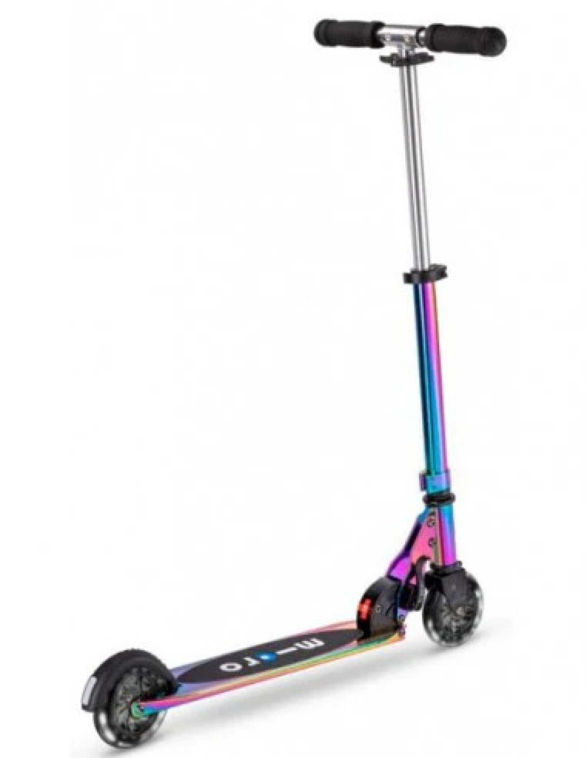 Micro Sprite LED Light-Up 2-Wheel Scooter - Foldable Adjustable for Ages 5+